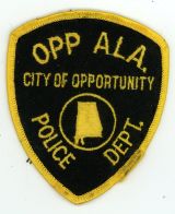 ALABAMA,OPP POLICE HAT PATCH 1